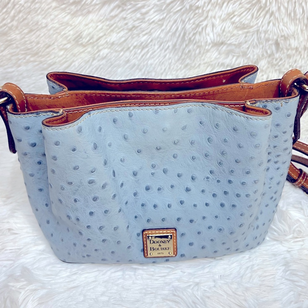 Dooney & bourke mini Barlow-ostrich